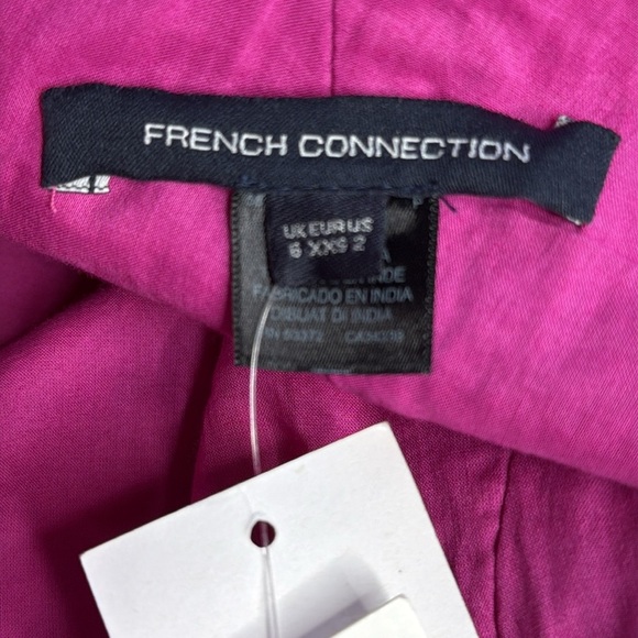 FRENCH CONNECTION
Appelona Cotton One Shoulder Eyelet Dress, Size 2, NWT - Picture 6 of 15